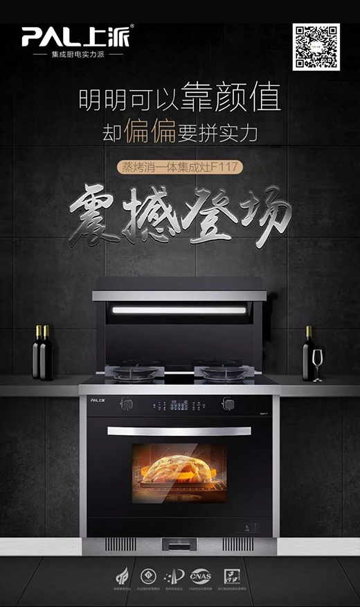 上派集成灶：你溫暖世界，我溫暖你!
