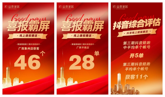 流量變現，益恩家居七月抖音陪跑訓練營喜報頻傳，成績斐然！